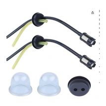 Lntyq - 5 Pièces Durite Essence Debroussailleuse Pieces Detachees Filtre Essence pour Tondeuse Taille Haie Taille Bordure