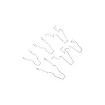 6 pcs Phare en Acier Phare Dip Faisceau Faisceau Tête Lampe Ampoule de Maintien Ressort Clip Pince, Clips de Fixation des Ressorts de Suspension pour