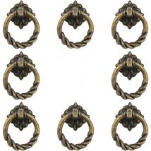 8 Pièces Poignées De Tiroir, Tiroir De Porte Poignée Armoire, Commode, Porte, (Bronze) 3932mm - Lntyq