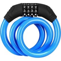 Antivol Vélo, Antivol de vélo avec chiffres, Serrure à code à quatre chiffres pour vélo, Antivol Velo Code, Antivol Remorque Attelée, Cadenas à