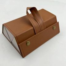 Boîte de Rangement pour Lunettes, Soleil à 3 Fentes Suspendus BoîTe De Rangement Étui de rangement pour lunettes de soleil Organisateur De Lunettes