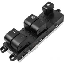 Bouton Leve Vitres pour Nissan Qashqai J10 Navara d40 Pathfinder R51 Porte Avant Électrique Interrupteur Lève-vitre Principal 25401-BB65B 25401-EB30B