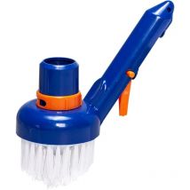 Brosse Piscine Brosse Balai Balai Piscine Brosse d'angle de Piscine Brosses de Nettoyage d'angle de spas pour Piscines Fond spas Hot Tubs - Lntyq