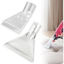 Buse d'aspirateur à eau, 2 pièces de différentes tailles, buse d'aspirateur à eau, buse de shampooing pour buse d'aspirateur, buses de brosse