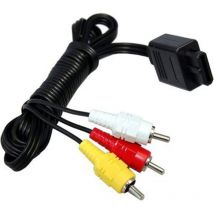 Câble Audio Vidéo av Composite pour Nintendo 64 N64 /ngc tv Console de Jeux, Multi-connecteur rca - Lntyq