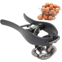 Casse-œufs, séparateur d'œufs en acier inoxydable, ouvre-œufs automatique professionnel à main, séparateur d'œufs pour outils de cuisine, ouvre-œufs