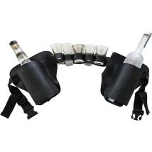 Ceinture Porte-canette de bière Ceinture Porte-bière avec Sangle de Taille réglable Étui de bière, Porte-Bouteille de bière, Ceinture de Soda pour