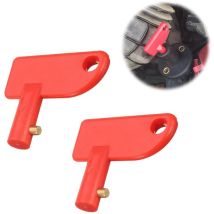 Clés de coupure de batterie, interrupteur d'isolement, interrupteur d'urgence automobile, interrupteur d'isolement de batterie, coupure de batterie