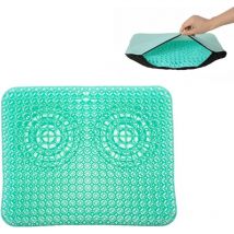 Coussin de siège en gel Coussin anti-escarres Coussin de siège avec housse antidérapante - Housse de siège anti-pression pour fauteuils