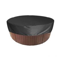 Couverture de piscine ronde Couverture solaire de piscine pour piscine, couverture de protection de spas imperméable et résistante aux uv, 190T pour