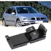 Electric Power Interrupteur de lève-vitre pour Golf 4 Jetta 1J3959857 pour B-o-r-a P-a-s-sat Se-at Leon S-k-o-d-a Fabia 1J3 959 857 - Lntyq