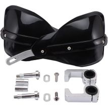 Ensemble de protège-mains de moto de remplacement pour Kawasaki Suzuki Motocross Off-Road Dirt Pit Bike Pocket Bike atv Scooter Go Kart Noir - Lntyq
