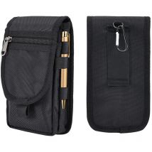 Lntyq - tui de Ceinture Pochette Téléphone Holster,Grande Pochette Smartphone,Sacoche Ceinture Homme Multi-usages Utilitaire Poche Taille Sac