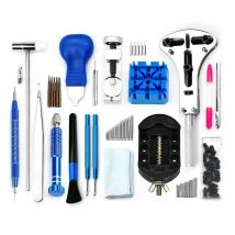 Lntyq - Kit de réparation de montres, ensemble d'outils de barre à ressort professionnel 212 pièces, outil de réparation de montre réglable pour la