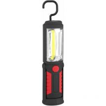 Lampe de travail led rechargeable avec lampes de poche magnétiques (rouge) - Lntyq