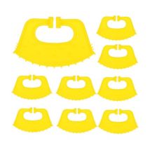 Lot de 10 pinces à nez en plastique pour sevrage de veaux, pinces à nez rondes épaisses pour animaux de ferme - Lntyq