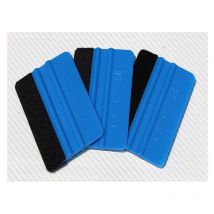 Lot de 10 raclettes en plastique 3M avec bord en feutre, raclette en feutre pour film de voiture, film pour meubles, film teinté pour vitres, film