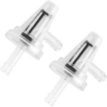 Lntyq - Lot de 2 filtres à carburant pour moto à 90 °, filtre à carburant pour moteur en ligne, filtres à carburant en ligne pour moto à 90 degrés,