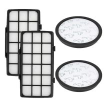 Lntyq - Lot de 2 Filtres hepa pour Rowenta X-Trem Power Cyclonic RO6984EA RO6941EA RO6963EA RO6921EA RO6971EA RO6993EA (Modèle RO69XX) Aspirateurs,