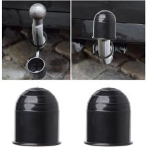 Lot de 2 housses de protection pour boule d'attelage de remorque, housse de protection étanche pour boule d'attelage de remorque, pour voiture,