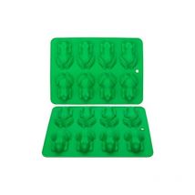 Lot de 2 moules à chocolat en silicone anti-adhésif réutilisables pour gelée, crayons, gélatine, décoration de gâteau, savon, résine, motif