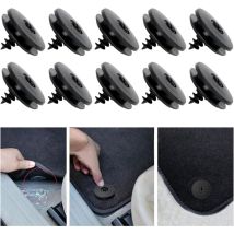 Lot de 20 Clip Universel pour Tapi, Clips De Support De Tapi, Clips pour Tapis De Sol De Voiture, Tapi De Voiture Retenue Supports Antidérapants,