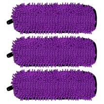 Lot de 3 tampons de rechange réutilisables compatibles avec Swiffer PowerMop, tampons en microfibre pour balai pulvérisateur Swiffer 15'', tampons