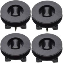 Lot de 4 clips universels pour tapis de sol de voiture avec boucle de fixation pour tapis de sol - Lntyq