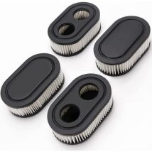 Lntyq Lot de 4 filtres à air pour tondeuse à gazon compatibles avec le moteur 798452 593260