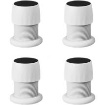 Lot de 4 rehausseurs de lit réglables de 4,1 cm pour canapé, rehausseurs de meubles, rehausseurs de meubles, rehausseurs de meubles, rehausseurs de
