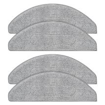 Lot de 4 serpillères réutilisables compatibles avec iRobot Roomba Combo i5/i5+/j5/j5+, serpillère en microfibre lavable et kit d'accessoires de