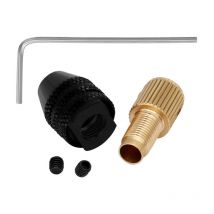 Lntyq - Mini Mandrin Auto-serrant Mandrin de Foret Adaptateur, mini mandrin perceuse, Accessoires de Mini Perceuse Électrique Collet Avec clé Allen