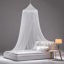 Moustiquaire De Lit Double,Universelle Moustiquaire lit double tulle tissu moustiquaire voyage exterieure, Lit Simple Moustiquaire pliable ciel de