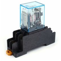 Lntyq - Nouveau relais de puissance de bobine ac 220V 10A dpdt LY2NJ HH62P HHC68A-2Z avec socle de prise