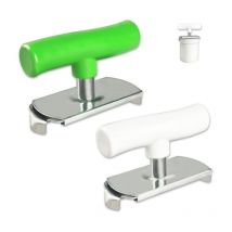 Ouvre-bocal sans effort, 2 pièces, ouvre-bocal pour les mains, ouvre-bocal facile à ouvrir, ouvre-bocal manuel, ouvre-bocal réglable pour la maison,