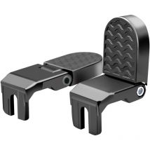 Paire de repose-pieds de vélo, pédales arrière de vélo, pédales pliantes, roulement antidérapant, pédales 95 kg pour pédales pliantes de vélo vtt