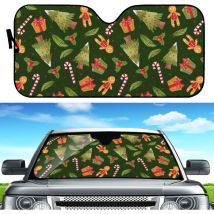 Lntyq Pare-soleil de voiture Joli pare-soleil universel pour voiture Film en aluminium Pare-soleil universel pour fenêtre avant de voiture, pour