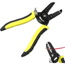 Lntyq - Pince à Dénuder Multifonctionnelle,Pince Coupante 2 en 1,Pince à Dénuder Automatique,Pour dénuder les fils de cuivre,Peut être utilisée pour