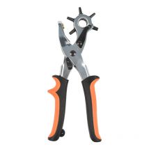 Lntyq - Pince à perforer le cuir, perforatrice pour ceinture avec 6 tailles de perforation, perforatrice pour cuir, pince à perforer le cuir pour