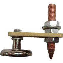 Lntyq - Pince de sol de soudage, tête d'aimant de travail des métaux accessoires d'outil de Support de plaque métallique magnétique pinces de