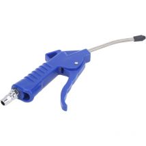 Pistolets de Soufflage Pneumatique, Soufflette à Air Comprimé Pistolet de Nettoyage, Pistolet à Compresseur d'Air avec Buse Polie, Outil