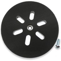 Plateau de Ponçage 150mm avec Hook et Loop Compatible avec Bosch gex 150, gex 150 ac, gex 150 Turbo Ponceuse par Poweka - Lntyq