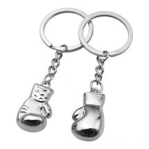 Porte-clés 2 pièces, porte-clés gants de boxe, porte-clés fitness, porte-clés pièces automobiles personnalisées, porte-clés en métal créatif - Lntyq