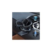 Porte-gobelet/porte-bouteille universel pour voiture avec support réglable pour grille d'aération de voiture - pour gobelet, bouteille d'eau, gobelet