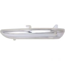 Rétroviseur Latéral Clignotant, 1607512680 Rétroviseur Latéral Gauche Clignotant Boîtier de Remplacement de Lentille Fumée pour C3 C4 - Lntyq