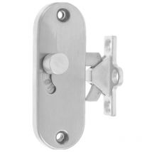 Lntyq Serrure de Porte coulissante à 90° à Angle Droit avec Boucle de Verrouillage de Porte coulissante et verrou de Porte de Grange
