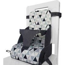 Sièges Rehausseurs pour bébé, Siège Rehausseur de Voyage Réglable avec épaisseur de Coussin de 11 Cm, Fibre de Polyester + Coussin Rehausseur pour