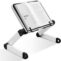 Support de Livre Ergonomique Pupitre de Lecture Porte Livre Pliable et Portable Support de Livre de Cuisine Pupitre de Lecture de Cuisine Pour les