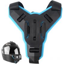 Support de menton pour casque de moto pour gopro, support de support de menton pour caméra de casque de moto pour GOPRO9, support de menton pour