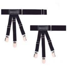 Supports de chemises pour homme, Porte chemise pour homme, Porte chemise, Porte chemise élastique réglable avec pinces antidérapantes élastique